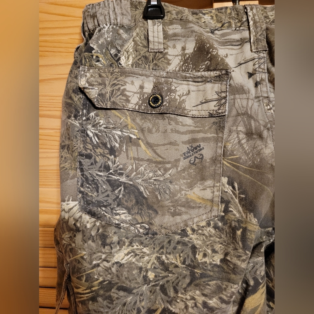 Realtree camo camouflage hunting pants size L Large 36/38 cargo style Max-1 XT - Picture 4 of 8
